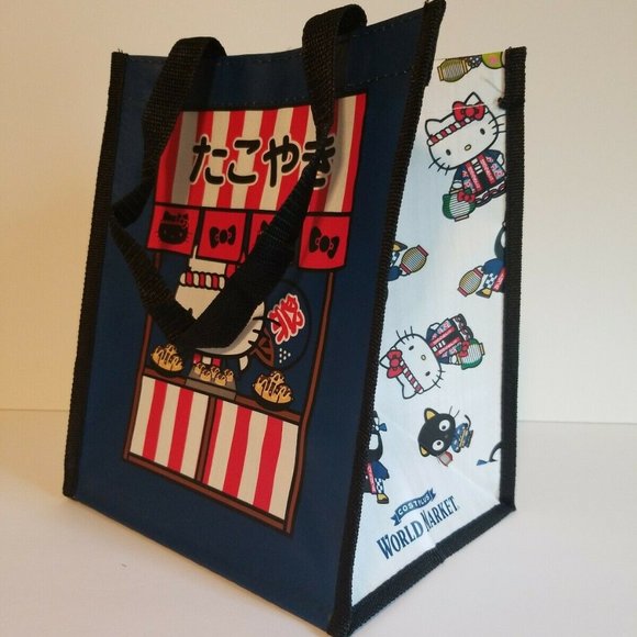 Small Hello Kitty Omatsuri Tote Bag - Picture 2 of 6